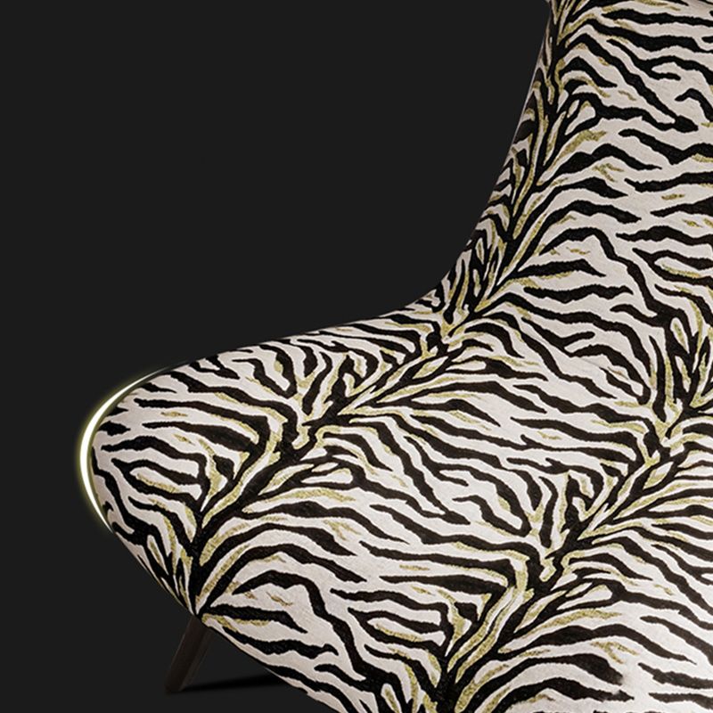 Mid-century Modern Wingback Chair Fixed Back Sled Armless Chair Clearhalo 'Accent Chairs' 'accent_chairs' 'Chairs & Seating' 'furn' 'furn_accent_chairs' 'Furniture' 'Living Room Furniture' 1200x1200_4b71633c-5c70-46cf-bb9c-0685802d5d1e