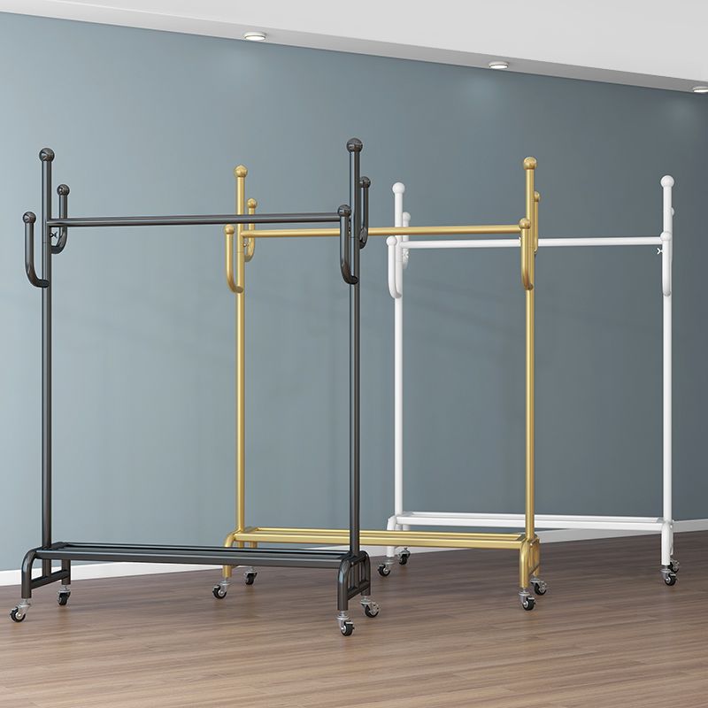 MODERNA CAPPEGGIO DI METALLA COURO SOLID COOL COURO con scaffalatura di stoccaggio