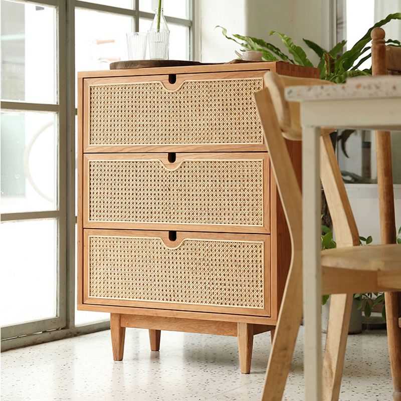 Contemporary Chest Solid Wood Cutouts with Drawer Rectangle Accent Chest Clearhalo 'Cabinets & Chests' 'cabinets_chests' 'furn' 'furn_cabinets_chests' 'Furniture' 'Living Room Furniture' 1200x1200_4b73b113-dc99-4839-8819-f5a75cac3b75