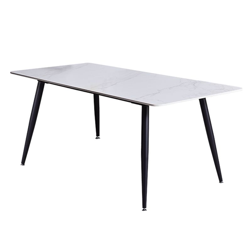 モダンスタイルの焼結型ダイニングラウンドテーブルセット1/4/5ピースダイニングセット