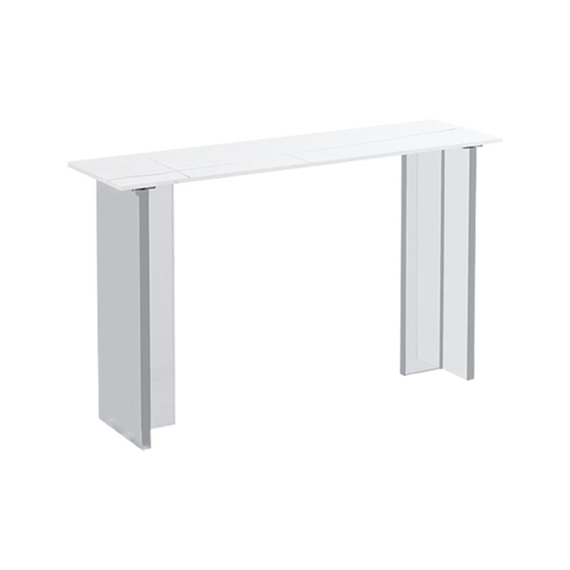 Modem & Contemporary Stone Rectangle Pub Bar Table for Living Room Clearhalo 'Bar Furniture' 'Bar Tables' 'bar_tables' 'furn' 'furn_bar_tables' 'Furniture' 'Kitchen & Dining Furniture' 1200x1200_4b75a4cc-8e34-4b18-a148-b72956cd50aa