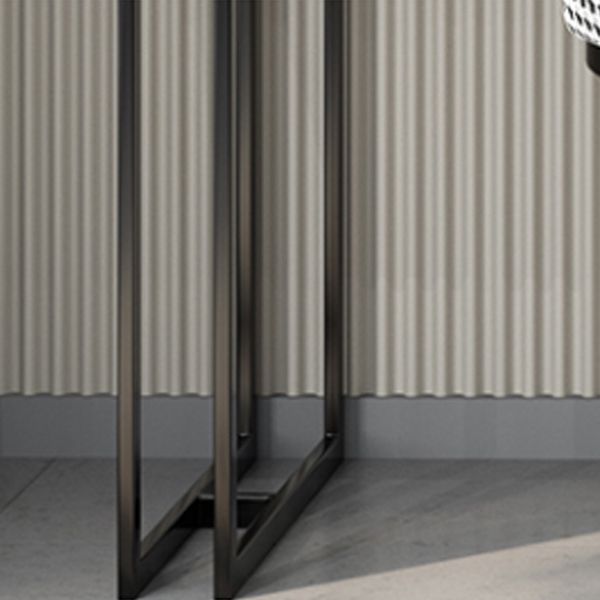 Scantina scandinava di vanità bianca in pietra a 5 cassetti da toeletta da toeletta