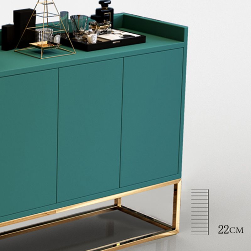 Matte Finish Pine Wood Buffet Modern Indoor Sideboard with Metal Legs Clearhalo 'buffet_sideboard' 'Buffets & Sideboards' 'furn' 'furn_buffet_sideboard' 'Furniture' 'Kitchen & Dining Furniture' 1200x1200_4b79791a-e8f3-429e-a00f-7718c714e8ec