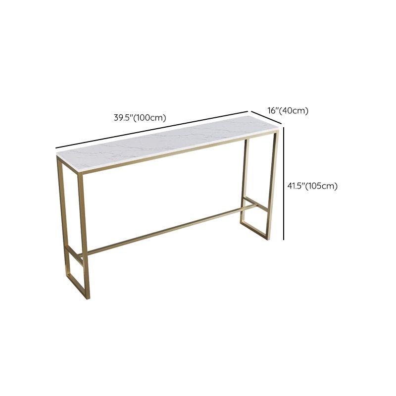 Glam Rechthoek Stenen Teller Tafel 1/4 Pieces Bars Tafel ingesteld voor Cafe