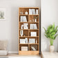 Contemporary Style Bookshelf Engineered Wood Closed Back Shelf Bookcase Clearhalo 'Bookcases' 'Furniture' 'furniture_bookcases' 'kitchen' 'kitchen_bookcases' 'Living Room Furniture' 'Office Furniture' 1200x1200_4b7c3952-2ed6-4958-9339-08bfa9c8cdf2