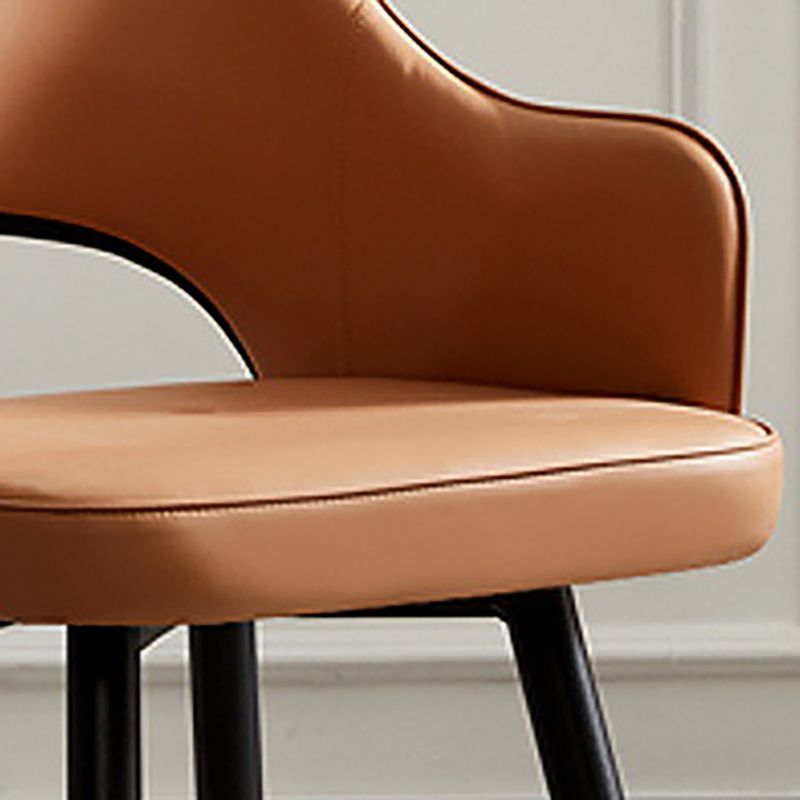 Scandinavian Design Open Back Dining Side Chairs Upholstered Side Chairs Clearhalo ' kitchen&dining_furn' 'Dining Chairs' 'Dining Tables & Seating' 'dining_chair' 'furn' 'furn_dining_chair' 'Furniture' 'furniture_dining_chair' 'Kitchen & Dining Furniture' 'kitchen' 1200x1200_4b7e45bb-eab4-4063-a009-9551aa78d2da