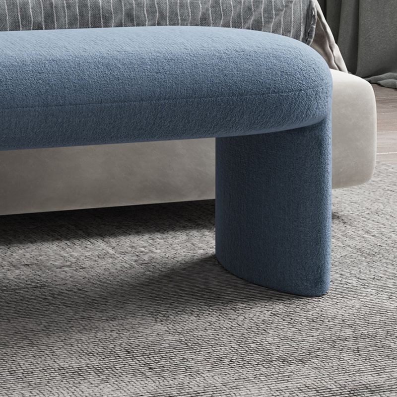 Contemporary Upholstered Bench Bedroom Seating Bench with Legs Clearhalo 'Benches' 'Chairs & Seating' 'furn' 'furn_benches' 'Furniture' 'Living Room Furniture' 1200x1200_4b80d0c4-6043-47e6-a3a7-936e1aed41bc