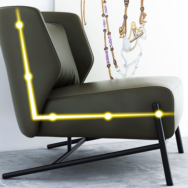 28.3"Wide Tight Back Armless Single Lounge Chair for Bedroom Clearhalo 'Accent Chairs' 'accent_chairs' 'Chairs & Seating' 'furn' 'furn_accent_chairs' 'Furniture' 'Living Room Furniture' 1200x1200_4b843d9b-69d8-495f-baf8-c6f183b3acd7