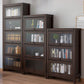 Engineered Wood Standard Bookcase Contemporary Bookcase With Doors Clearhalo 'Bookcases' 'furn' 'furn_bookcases' 'Furniture' 'furniture_bookcases' 'kitchen' 'kitchen_bookcases' 'Living Room Furniture' 'Office Furniture' 1200x1200_4b882430-012b-447f-9a62-6b04776714ba