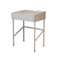 Modern White Vanity Solid Wood Makeup Dressing Table Stool Set Clearhalo 'Bedroom Furniture' 'furn' 'furn_makeup_vanities' 'Furniture' 'Makeup Vanities' 'makeup_vanities' 1200x1200_4b896f37-b2d0-4350-9901-a6728f018ed1