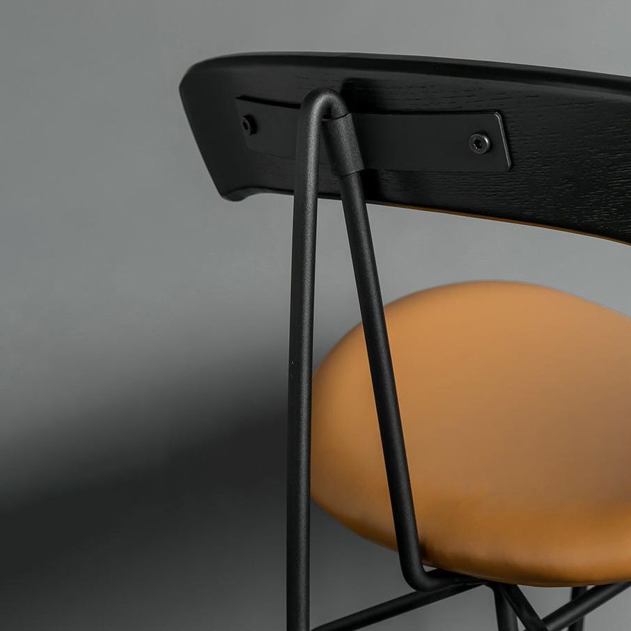 Contemporary Metal Kitchen Dining Rooms Chair Open Back Side Chairs Sets Clearhalo ' kitchen&dining_furn' 'Dining Chairs' 'Dining Tables & Seating' 'dining_chair' 'furn' 'furn_dining_chair' 'Furniture' 'furniture_dining_chair' 'Kitchen & Dining Furniture' 'kitchen' 1200x1200_4b89f108-38a4-4d85-a84d-741814258b07