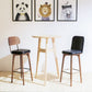 Industrial Style Counter Stools Wood Upholstered Bar Stools Bristol with Square Seat Clearhalo 'Bar Furniture' 'Bar Stools' 'bar_stools' 'furniture_bar_stools' 'Kitchen & Dining Furniture' 'kitchen&dining_furn' 'kitchen' 'kitchen_furn' Furniture' 1200x1200_4b8d3b9e-cd73-4338-a1cc-6f9ad8d1c982