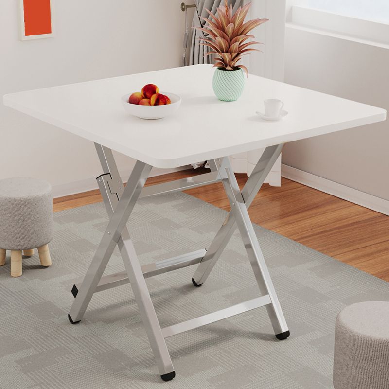 Tavolo per laptop per ufficio a forma di rettangolare con scrivania di scrittura di gambe metalliche per casa