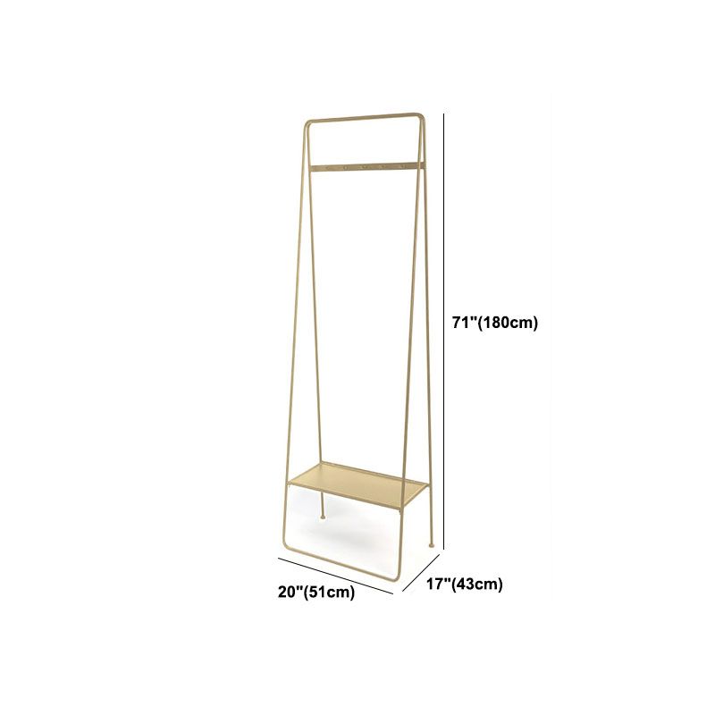 Árbol de metal industrial estante de entrada de la colgilla de colgilla