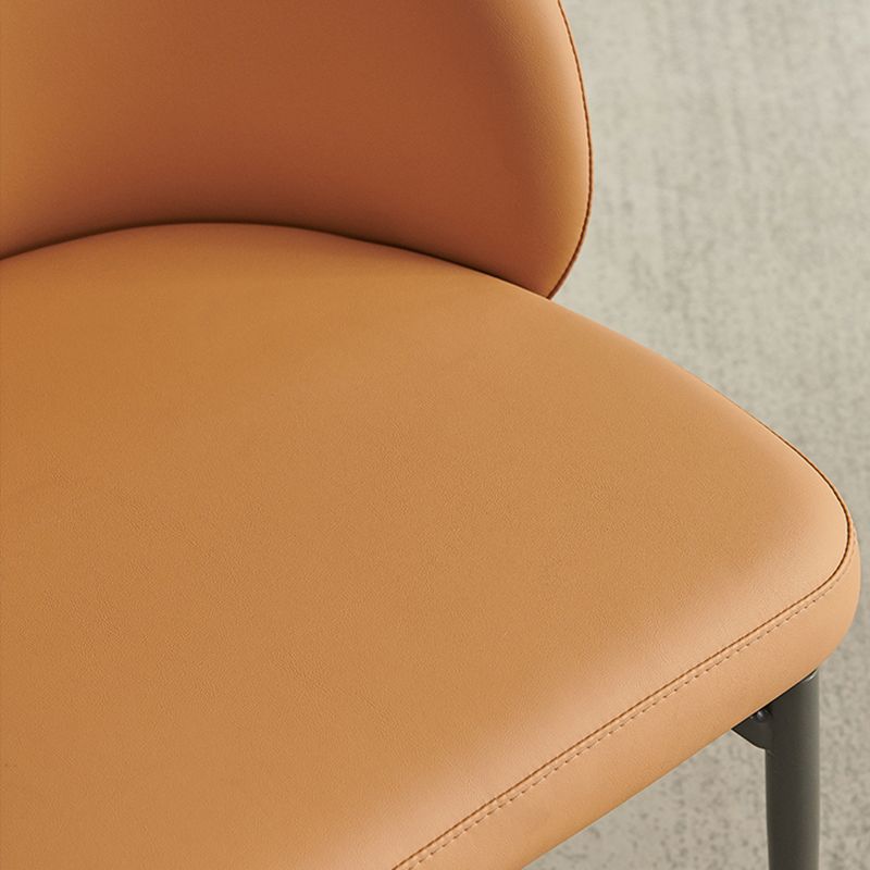 Sillas de comedor sin brazo sin acento de acento de comedor moderno