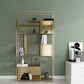 Contemporary Iron Etagere Bookshelf Vertical Office and Living Room Bookcase Clearhalo 'Bookcases' 'furn' 'furn_bookcases' 'Furniture' 'furniture_bookcases' 'Office Furniture' 1200x1200_4b967fce-dc37-4e78-b8a6-38eee9f95ef9