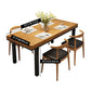Rectangle Industrial Style Solid Wood Dining Room Set with 4 Legs Table Dining Room Furniture Clearhalo 'Dining Room Sets' 'Dining Tables & Seating' 'dining_room_set' 'furn' 'furn_dining_room_set' 'Furniture' 'furniture_dining_room_set' 'Kitchen & Dining Furniture' 'kitchen&dining_furn' 'kitchen' 1200x1200_4b969560-cf74-4bde-b6d0-1f298a247981