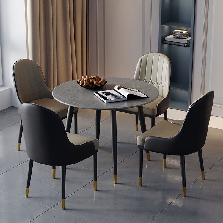 Industrial Style Dining Site Table Stone Dining Room Home Furniture for Home Clearhalo ' dining_table' 'Dining Tables & Seating' 'Dining Tables' 'furn' 'furn_dining_table' 'Furniture' 'furniture_dining_table' 'Kitchen & Dining Furniture' 'kitchen&dining_furn' 'kitchen' 'kitchen_dining_table' 1200x1200_4b99482a-7478-46f3-8fa4-00e6196943d0