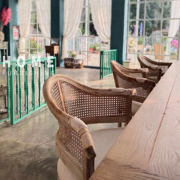 Solid Wood Country Style Dining Room Chair Matte Finish Open Back Dining Arm Chair Clearhalo ' kitchen&dining_furn' 'Dining Chairs' 'Dining Tables & Seating' 'dining_chair' 'furn' 'furn_dining_chair' 'Furniture' 'furniture_dining_chair' 'Kitchen & Dining Furniture' 'kitchen' 1200x1200_4b9ea5b8-da7b-4b28-bd1b-2131a11f2c00