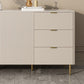 Sintemporagolo Sintelled Stoned Sideboard Cabinet Sideboard di archiviazione di lusso con cassetti e porte