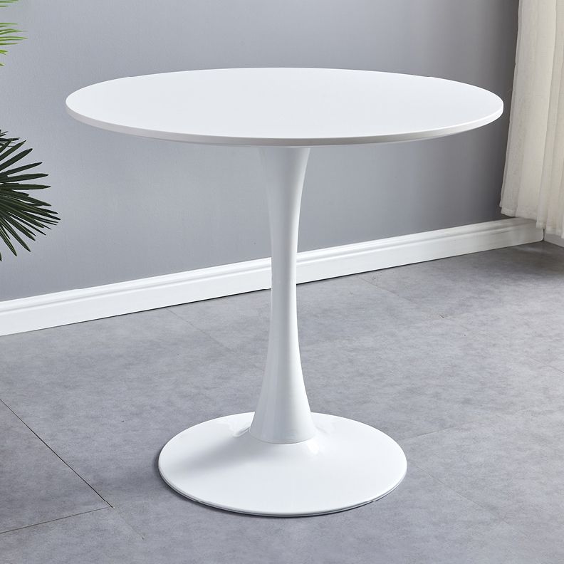 Round Modern Style Solid Wood Dining Table Dining Furniture with Tulip Base Clearhalo ' dining_table' 'Dining Tables & Seating' 'Dining Tables' 'furn' 'furn_dining_table' 'Furniture' 'furniture_dining_table' 'Kitchen & Dining Furniture' 'kitchen&dining_furn' 'kitchen' 'kitchen_dining_table' 1200x1200_4ba6b6d0-e94b-40ac-a4b3-526a657cbf8f