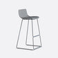 Nordic Plastic Bar Stool Bucket Counter Bar Stool with Metal Legs Clearhalo 'Bar Furniture' 'Bar Stools' 'bar_stools' 'furn' 'furn_bar_stools' 'Furniture' 'furniture_bar_stools' 'Kitchen & Dining Furniture' 1200x1200_4babd575-617a-4cd8-b1e3-9623623137fe