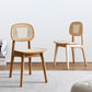 Contemporary Wood Dining Room Chair Cane Back Dining Chairs (Set of 2) Clearhalo ' kitchen&dining_furn' 'Dining Chairs' 'Dining Tables & Seating' 'dining_chair' 'furn' 'furn_dining_chair' 'Furniture' 'furniture_dining_chair' 'Kitchen & Dining Furniture' 'kitchen' 1200x1200_4bae6b52-664e-4ab2-b26c-f8cb52b46f83