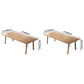 Rectangle Pine Solid Wood Table Modern Dining Table with 4 Legs, in Nature Clearhalo ' dining_table' 'Dining Tables & Seating' 'Dining Tables' 'furn' 'furn_dining_table' 'Furniture' 'furniture_dining_table' 'Kitchen & Dining Furniture' 'kitchen&dining_furn' 'kitchen' 'kitchen_dining_table' 1200x1200_4bb0b168-2bc2-42aa-9fd8-2a293c003cd2