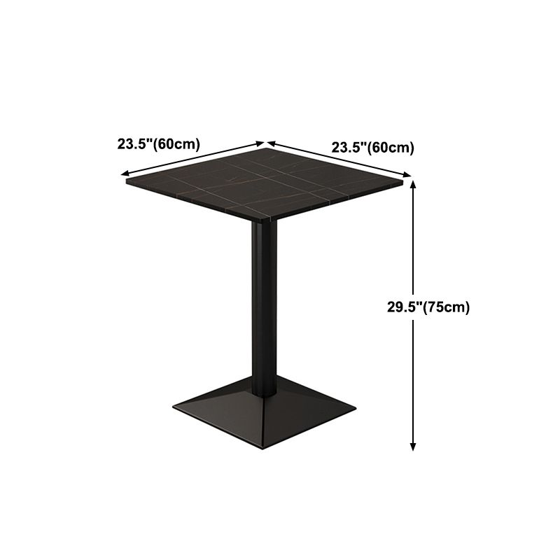 Industrial Iron Dining Table Stone Dining Furniture with Metal Base Clearhalo 'Dining Tables & Seating' 'Dining Tables' 'dining_table' 'furn' 'furn_dining_table' 'Furniture' 'Kitchen & Dining Furniture' 1200x1200_4bb1e70b-2ce1-4269-8358-4b20c6dbac11