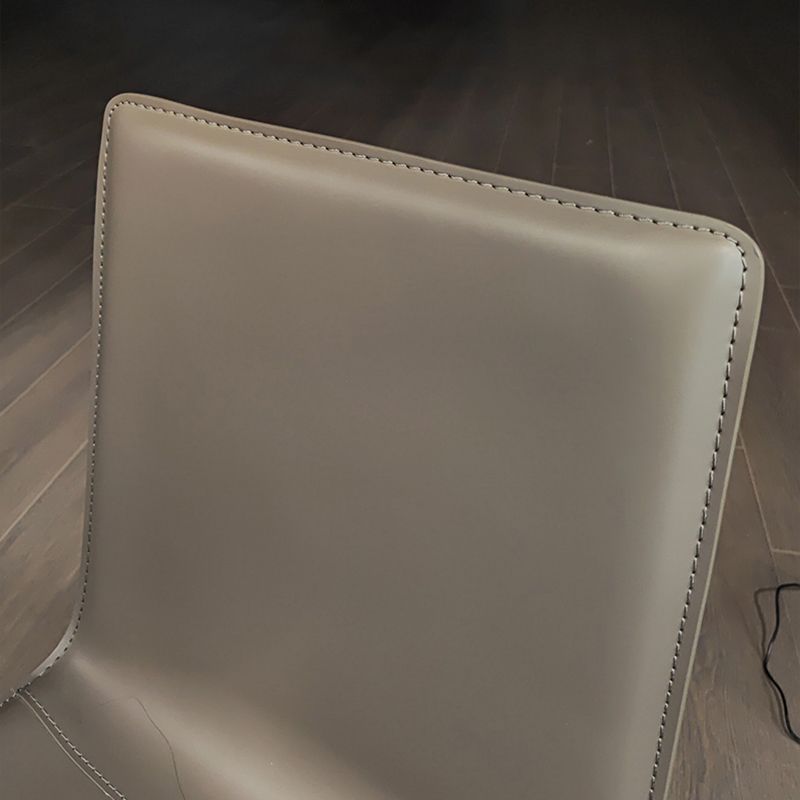 Glam Dining Room Side Chairs Leather Armless Dining Chairs for Home Clearhalo 'Dining Chairs' 'Dining Tables & Seating' 'dining_chair' 'furn' 'furn_dining_chair' 'Furniture' 'furniture_dining_chair' 'Kitchen & Dining Furniture' 1200x1200_4bb62926-6c09-4de4-8977-0d85037469c0