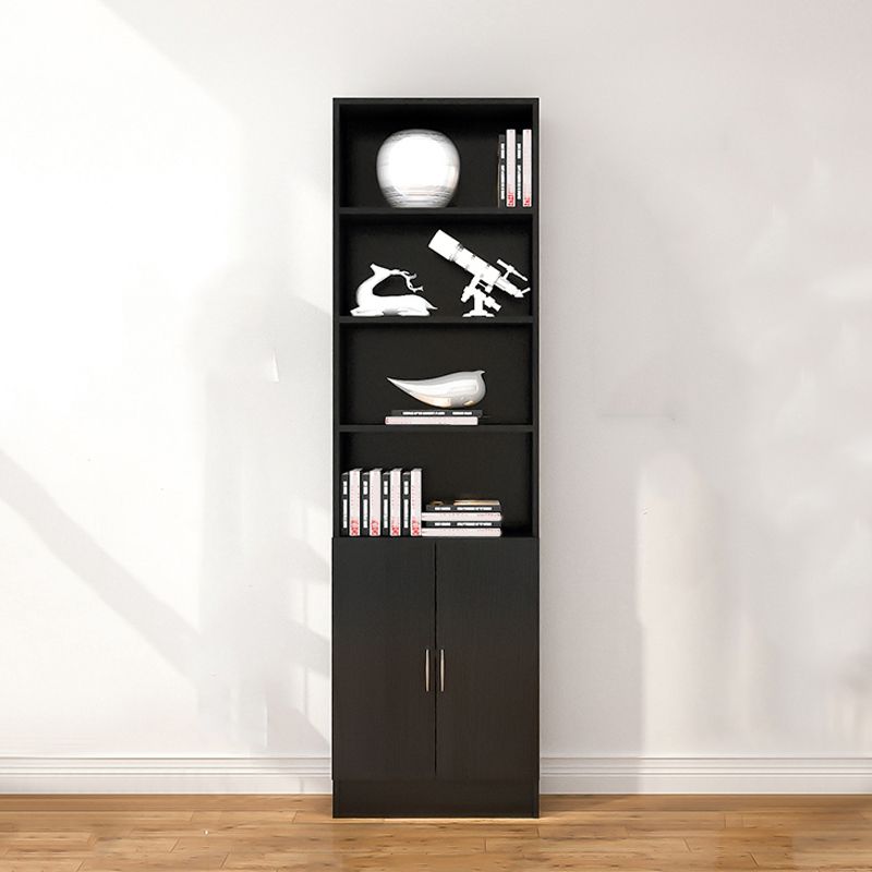 Contemporary Style Bookcase Closed Back Bookshelf for Home Office Study Room Clearhalo 'Bookcases' 'furn' 'furn_bookcases' 'Furniture' 'furniture_bookcases' 'Office Furniture' 1200x1200_4bb747de-74d0-4084-9740-c4be0b0bbf5f