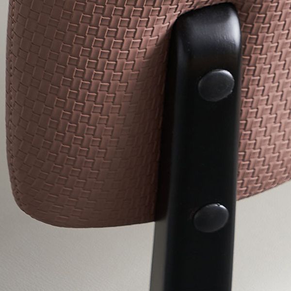 Sillas de estilo contemporáneo silla sin brazo para cocina con patas de madera