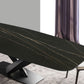 Sintered Stone Rectangle Dining Table Industrial Black Kitchen Table with Pedestal Base Clearhalo 'Dining Tables & Seating' 'Dining Tables' 'dining_table' 'furn' 'furn_dining_table' 'Furniture' 'furniture_dining_table' 'Kitchen & Dining Furniture' 'kitchen' 'kitchen_dining_table' 1200x1200_4bb8fcc7-8996-45d6-a95d-2b6a6f30799e
