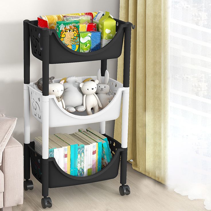 Libreria in stile moderno Etagere Libreria di plastica aperta per la casa