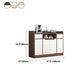 Modern Living Room Buffet/Console Open Storage Cabinets Sideboard Table Clearhalo 'buffet_sideboard' 'Buffets & Sideboards' 'Furniture' 'furniture_buffet_sideboard' 'Kitchen & Dining Furniture' 1200x1200_4bbb597f-e6f2-49a7-96d9-9d932bc70d5e