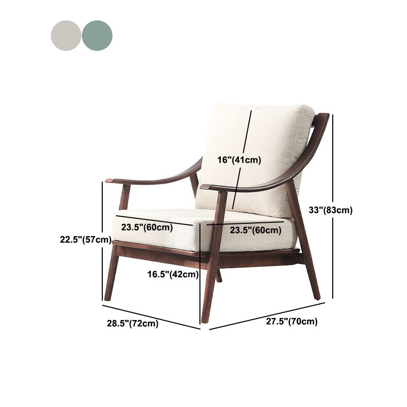 27.55" Wide Rubberwood Arm Chair Synthetic Basic Four Leg Chair Clearhalo 'Accent Chairs' 'accent_chairs' 'Chairs & Seating' 'furn' 'furn_accent_chairs' 'Furniture' 'Living Room Furniture' 1200x1200_4bbde4e0-9079-4a74-a8e9-15ed2bd71c01