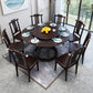 Dining Room Kitchen Dinner Table Round Solid Wood Dining Table Clearhalo 'Dining Tables & Seating' 'Dining Tables' 'dining_table' 'furn' 'furn_dining_table' 'Furniture' 'Kitchen & Dining Furniture' 1200x1200_4bbdecc9-e100-4838-9452-c28d3af77355