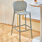 Scandinavian Matte Finish Milk Tea Shop Stool Plastic Footrest Barstool Clearhalo 'Bar Furniture' 'Bar Stools' 'bar_stools' 'furn' 'furn_bar_stools' 'Furniture' 'furniture_bar_stools' 'Kitchen & Dining Furniture' 1200x1200_4bbe2204-6c24-4175-a19d-343a44482db7
