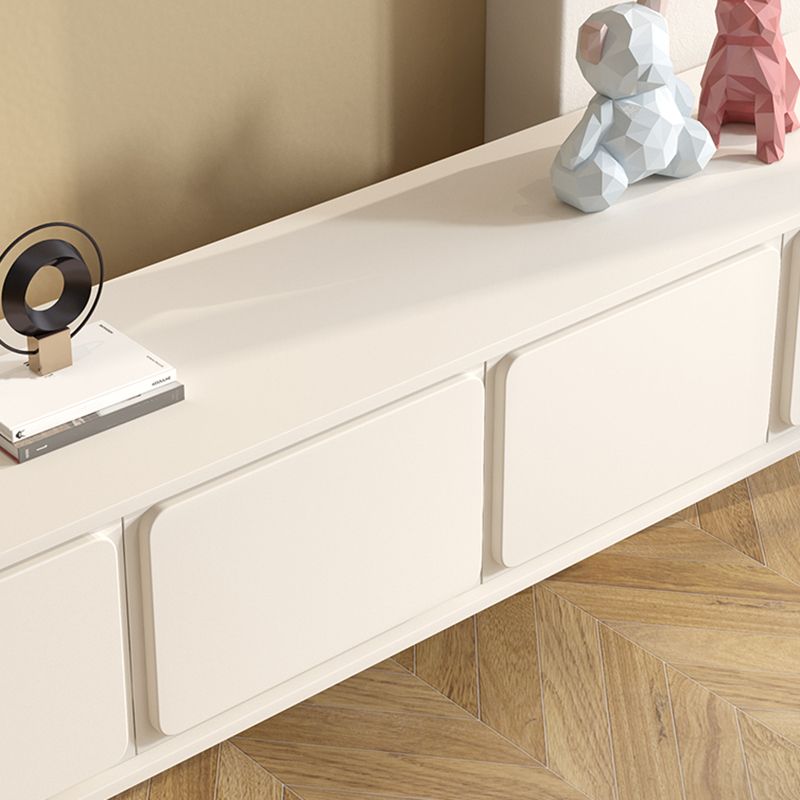 Console TV TV contemporanea console TV White TV con le porte