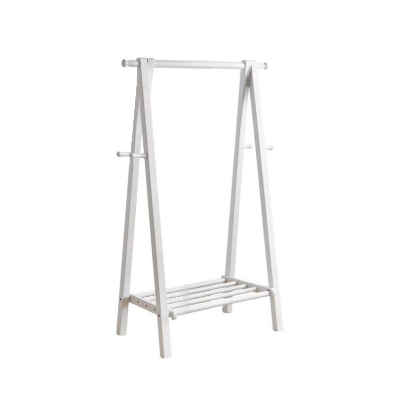 Rastrellone moderno a 4 ganci a 4 manopoli con ripiani di stoccaggio