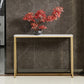 Console alta 31,5 pollici Tabella 1 tavolo accento glam-scaffale per Hall