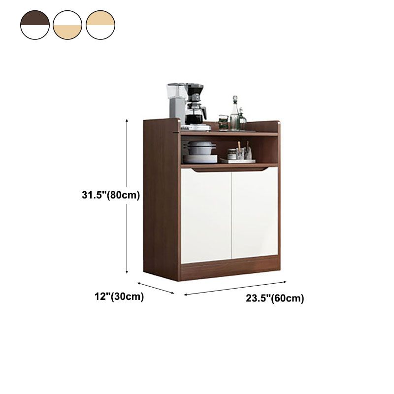 Modern Living Room Buffet/Console Open Storage Cabinets Sideboard Table Clearhalo 'buffet_sideboard' 'Buffets & Sideboards' 'Furniture' 'furniture_buffet_sideboard' 'Kitchen & Dining Furniture' 1200x1200_4bc7b4d8-ffed-4f22-b8da-f2a729a7258e