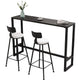 Modern Rectangle Top Counter Table 42-inch Height Table for Dining Room Clearhalo 'Bar Furniture' 'Bar Tables' 'bar_tables' 'furn' 'furn_bar_tables' 'Furniture' 'furniture_bar_tables' 'Kitchen & Dining Furniture' 1200x1200_4bc97c89-7ebe-4044-8e78-340ab6a54e00
