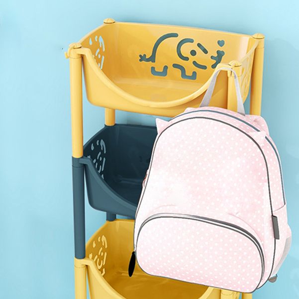 Libreria in stile moderno Etagere Libreria di plastica aperta per la casa