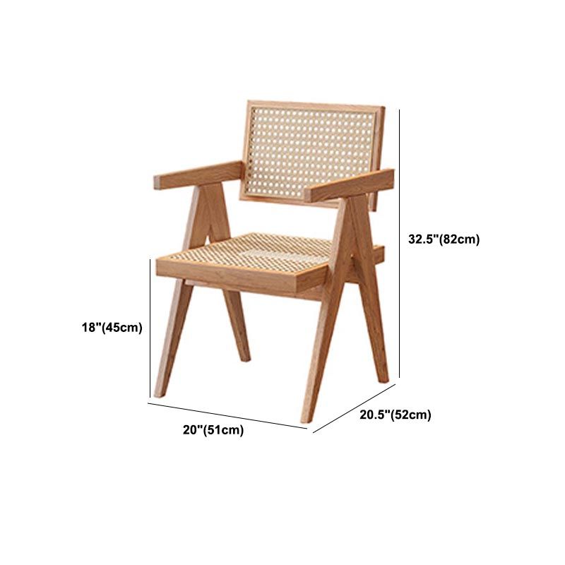 Rectangle 1/2/5/7 Pieces Dining Set Acrylic Base Dining Furniture in Natural Clearhalo 'Dining Room Sets' 'Dining Tables & Seating' 'dining_room_set' 'furn' 'furn_dining_room_set' 'Furniture' 'Kitchen & Dining Furniture' 1200x1200_4bca5d29-c669-419c-9682-42554f059cad