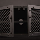 17.72"H TV Stand Enclosed Storage Industrial Style TV Console with 4 Doors Clearhalo 'furn' 'furn_tv_stands_entertainment_centers' 'Furniture' 'Living Room Furniture' 'TV Stands & Entertainment Centers' 'TV Stands & Media Storage Furniture' 'tv_stands_entertainment_centers' 1200x1200_4bca7eb4-5909-4370-b4cf-c05e765fbe7d