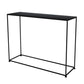 31.5" Tall Modern Console Table Iron Accent Table with 1 Shelf