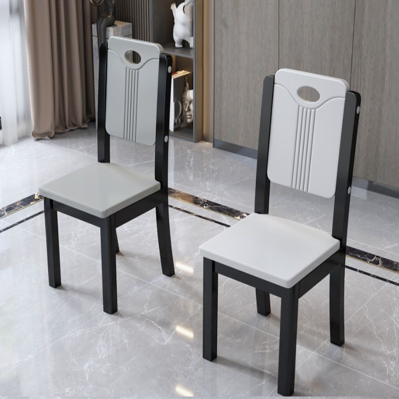 Contemporary Style Side Chair for Home Use Dining Armless Accent Chairs Clearhalo ' kitchen&dining_furn' 'Dining Chairs' 'Dining Tables & Seating' 'dining_chair' 'Furniture' 'furniture_dining_chair' 'Kitchen & Dining Furniture' 'kitchen' 1200x1200_4bcb4abc-3469-4fdd-b539-9bf5834c4230