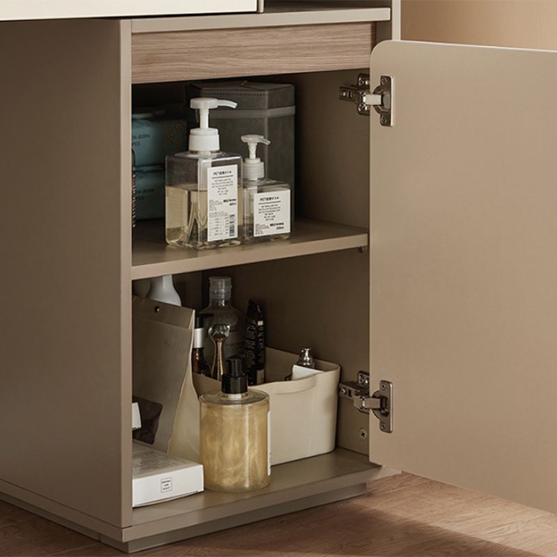 Contemporary With Drawer Wood Lighted Mirror Bedroom Dressing Table Clearhalo 'Bedroom Furniture' 'furn' 'furn_makeup_vanities' 'Furniture' 'Makeup Vanities' 'makeup_vanities' 1200x1200_4bcc5142-e5d5-4669-8596-b122f85b1e56