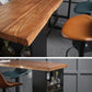 Pine Wood Bar Dining Table Industrial Bar Dining Table with Sled Base Clearhalo 'Bar Furniture' 'Bar Tables' 'bar_tables' 'furn' 'furn_bar_tables' 'Furniture' 'furniture_bar_tables' 'Kitchen & Dining Furniture' 1200x1200_4bcfafc9-2f19-403c-a55c-5a266202ce97